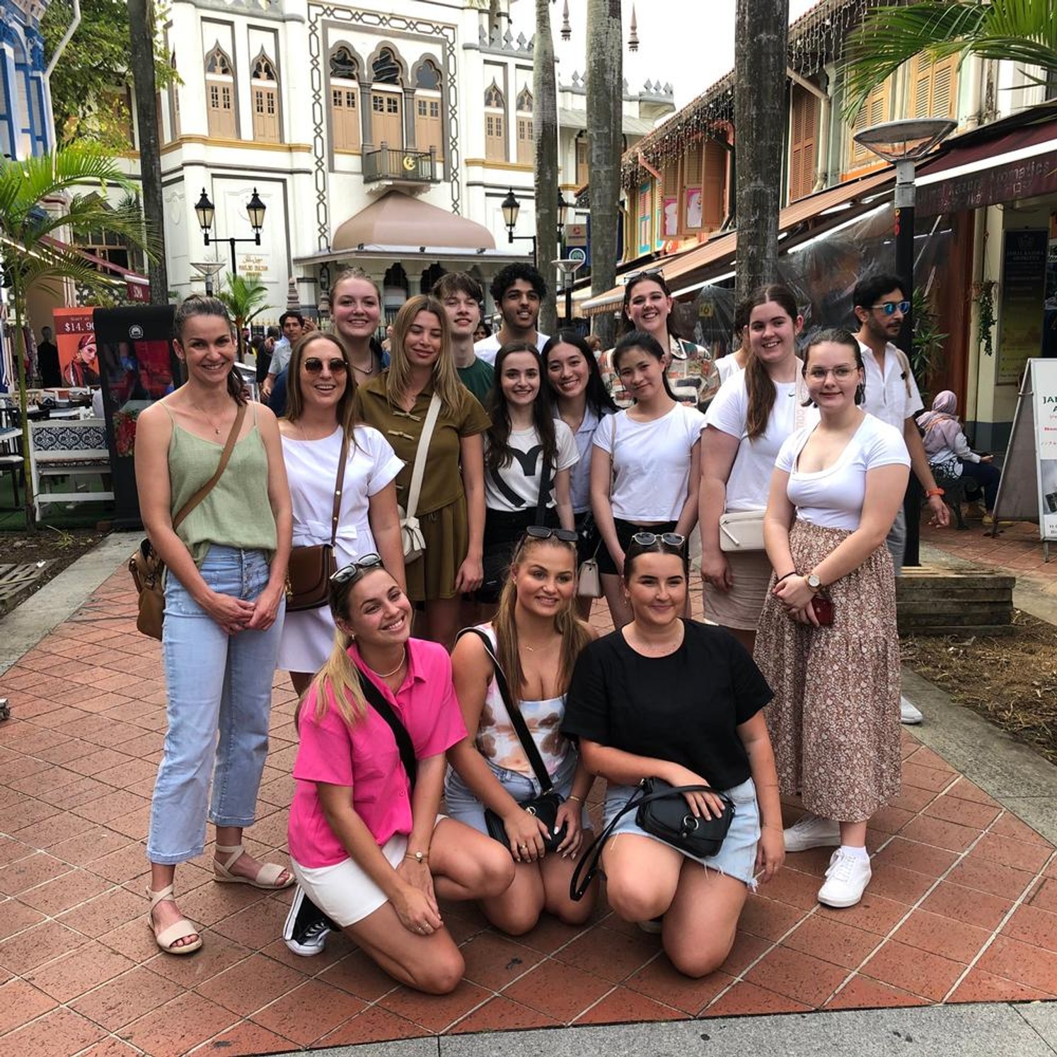 large group of women in Singapore