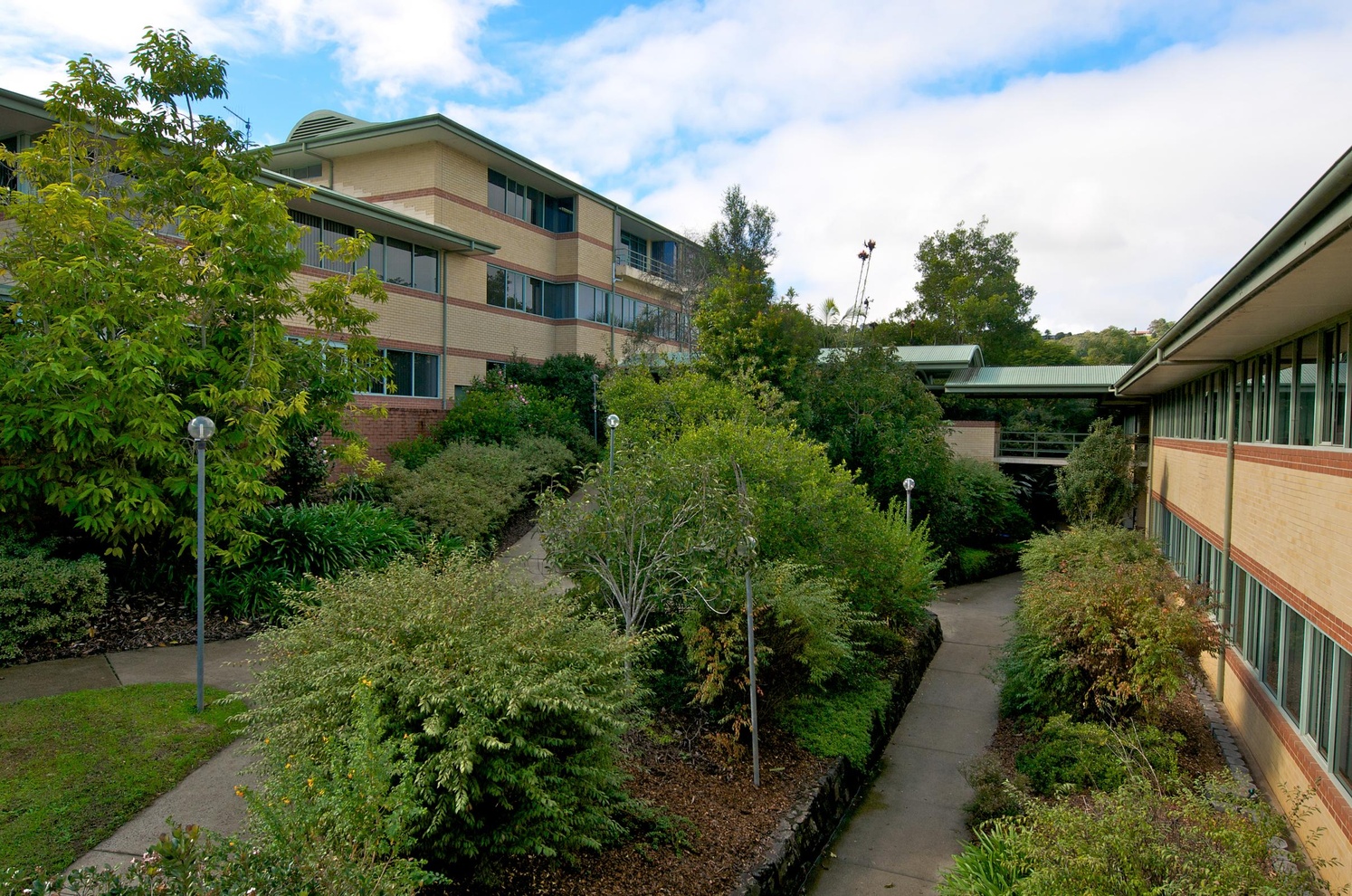 view of campus