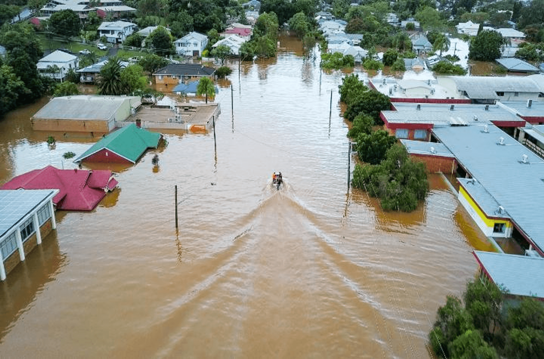 2022 Lismore floodwater enough to fill half of Sydney Harbour Southern Cross University