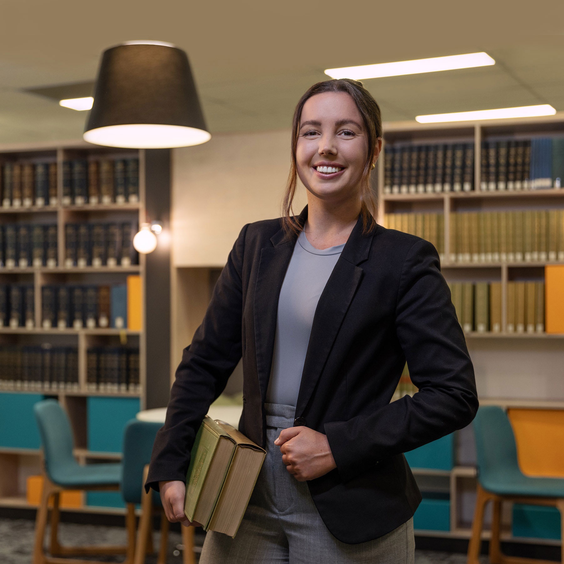 International student in legal office