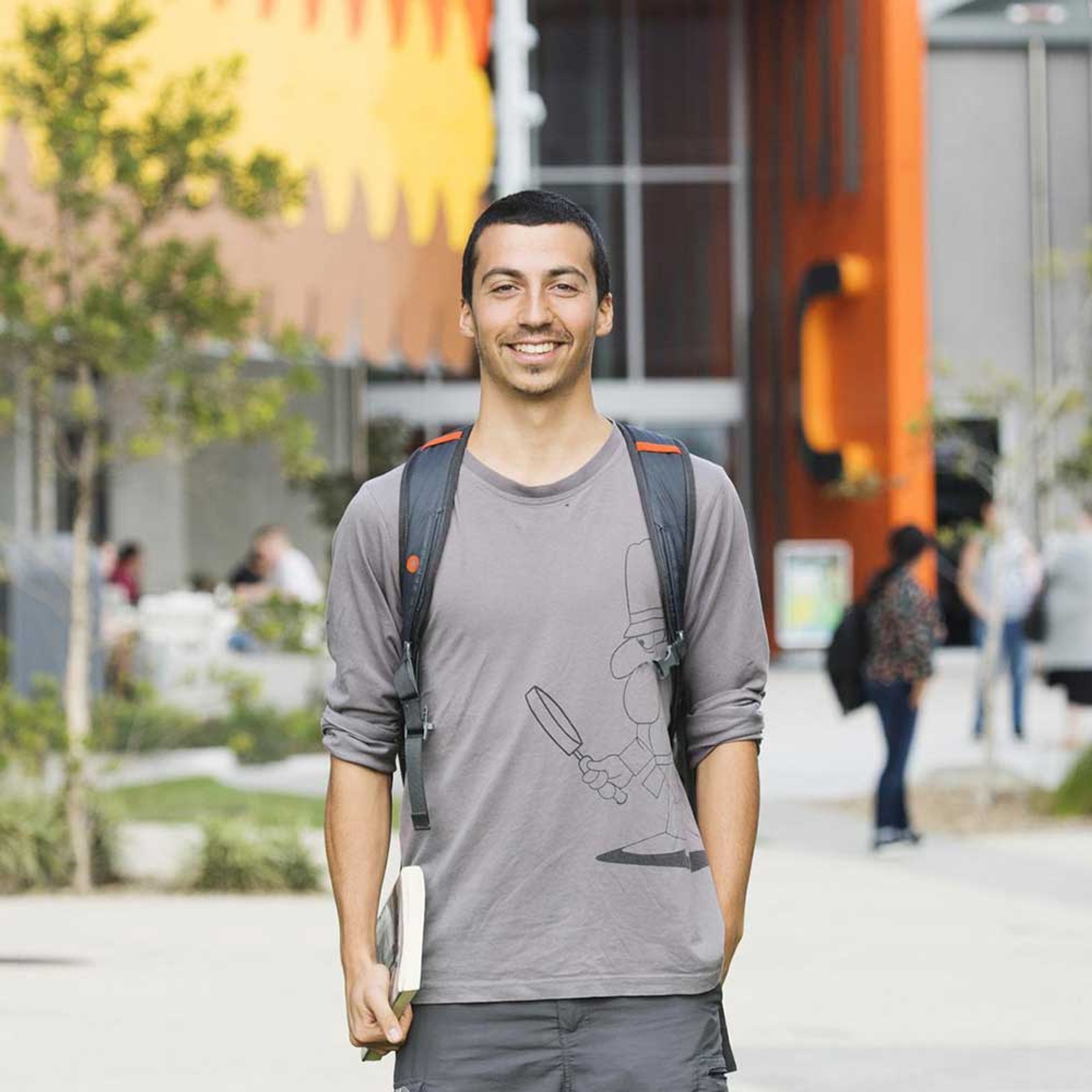 Portrait of student Jose Valdes on Gold Coast campus