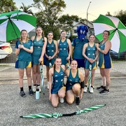 Group photo of netballers