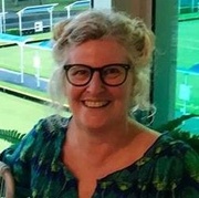 Woman smiling at camera
