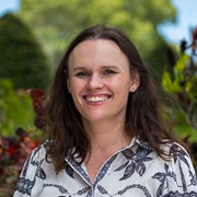 Woman smiling at camera