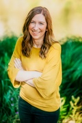 Woman smiling at camera