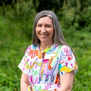 Woman smiling at camera