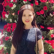 Woman smiling at camera