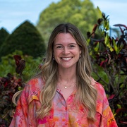 Woman smiling at camera