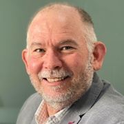 Man smiling at camera