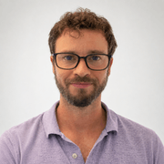 man smiling at camera