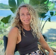 Woman smiling at camera