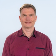 man smiling at camera