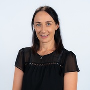 woman smiling at camera