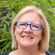Woman smiling at camera