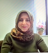 Woman smiling at camera