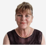 Woman smiling at camera