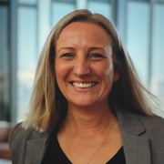 woman smiling at camera