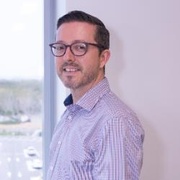 Man smiling at camera