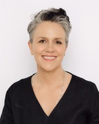 Woman smiling at camera