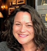 Woman smiling at camera