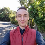 man smiling at camera