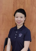 Woman smiling at camera