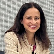 Head and shoulders of Georgina Dimopoulos