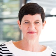 Head and shoulders of Sandra Clark
