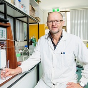 Professor Bradley Eyre - researcher in laboratory