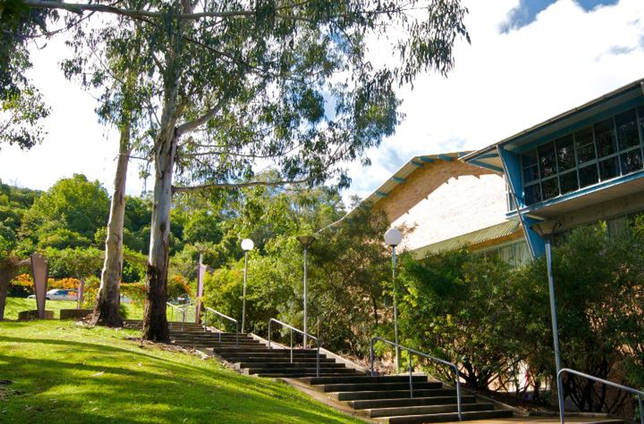 Lismore campus external staircase