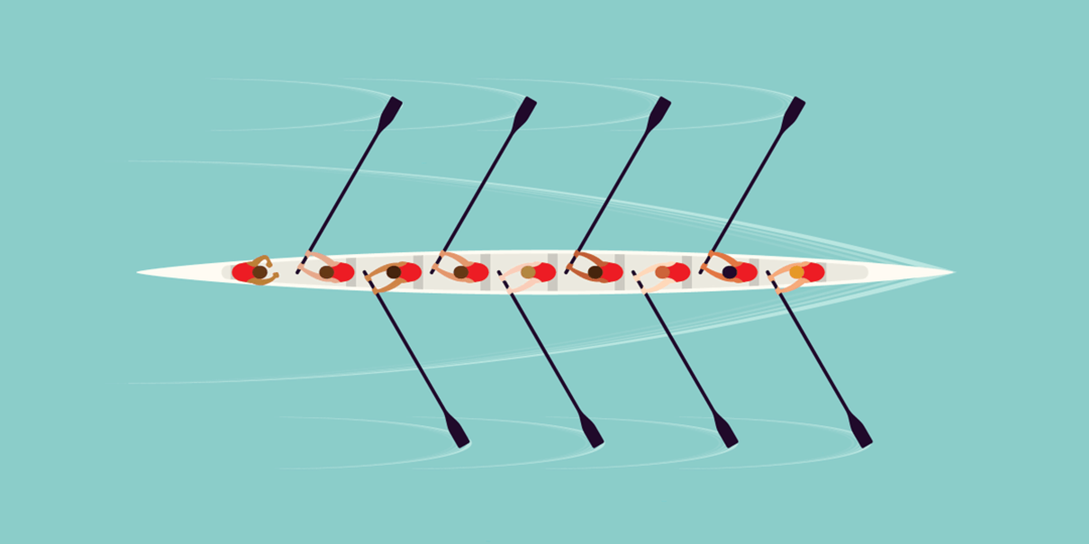 Rowing as a team