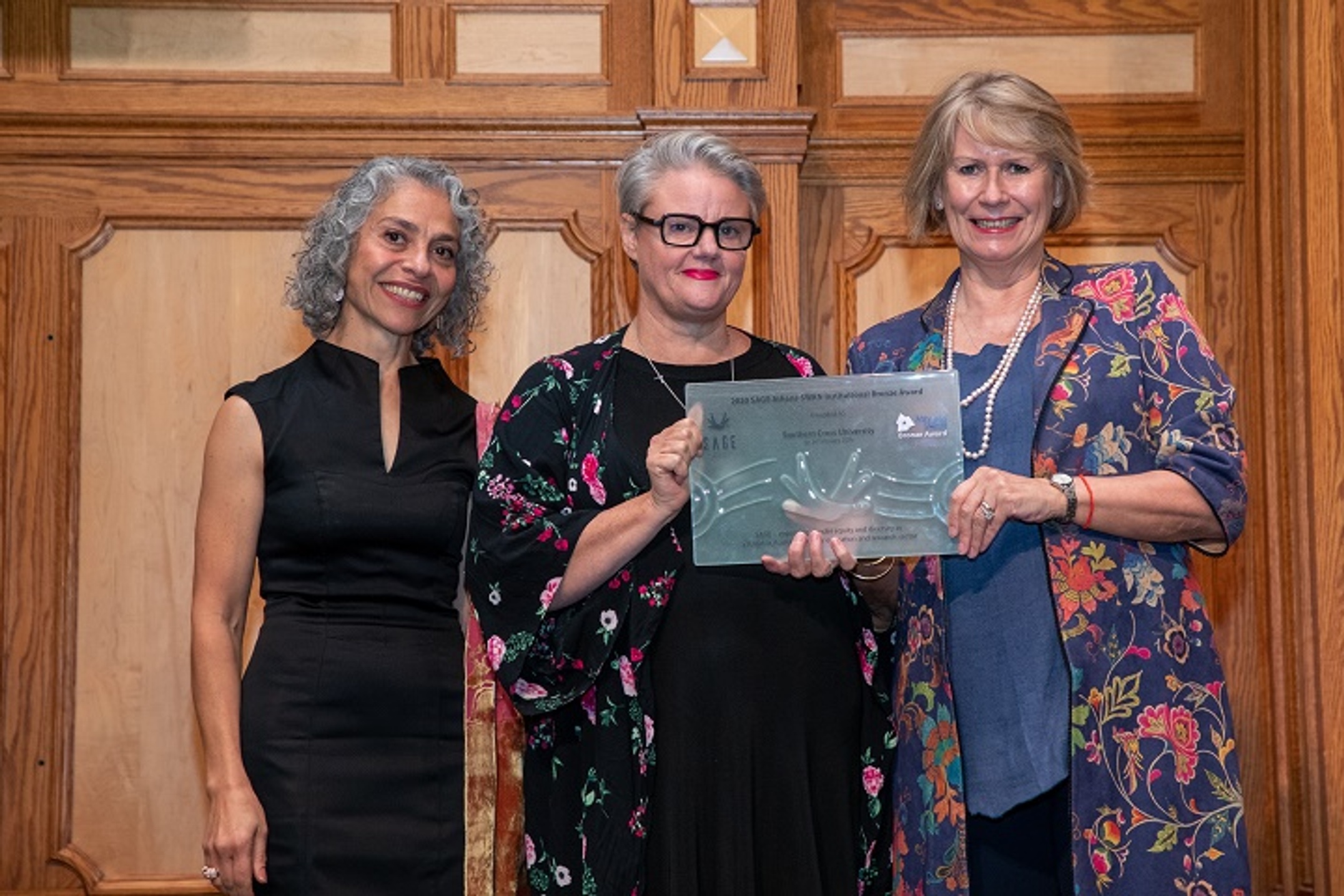 Professor Spongberg receives Athen SWAN award