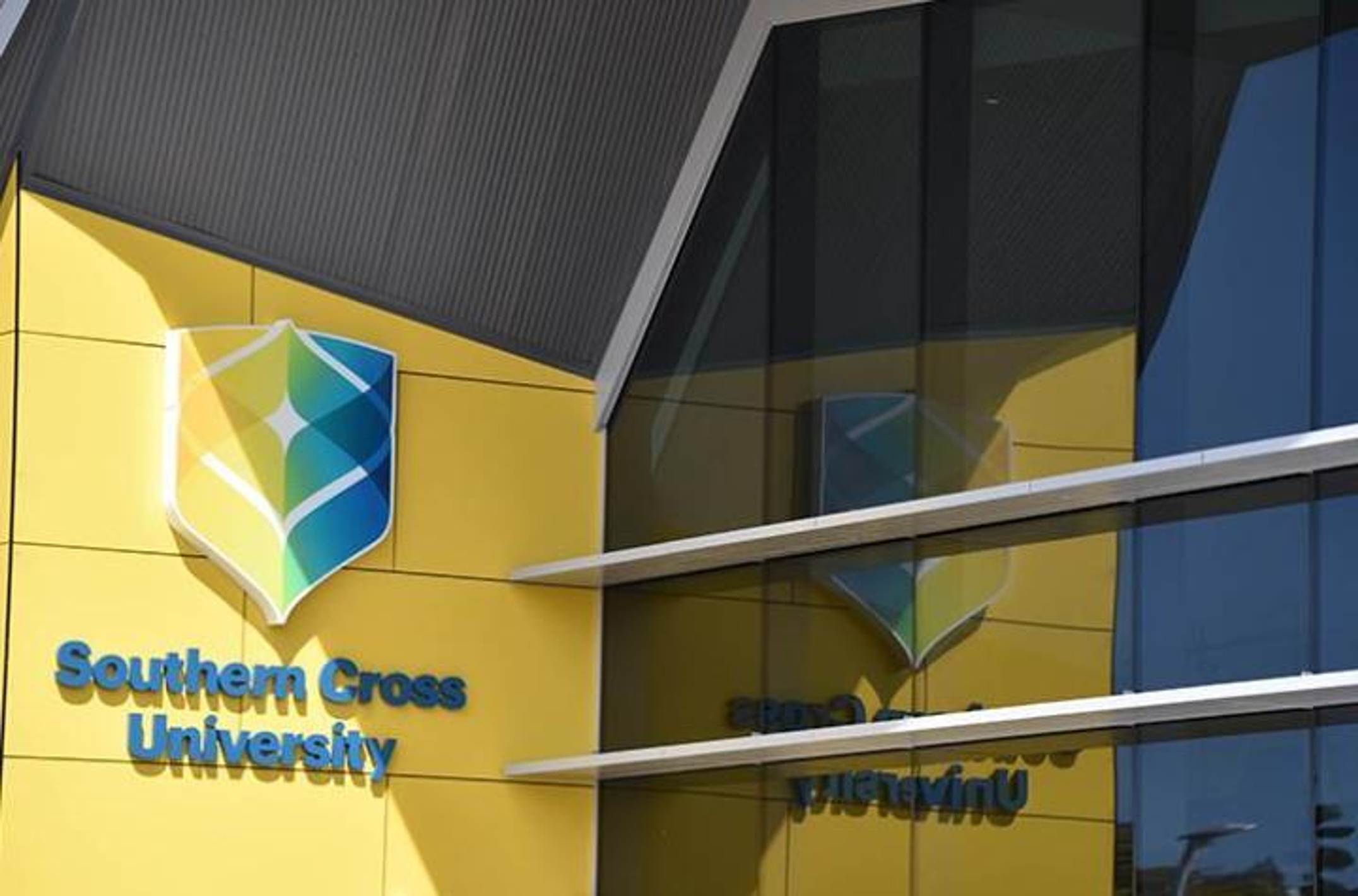 The front of Southern Cross University's Health Sciences Building in Coffs Harbour