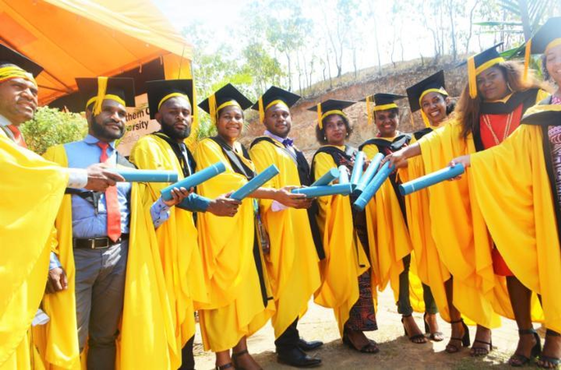 IBSU Southern Cross University 2021 presentation ceremony in PNG