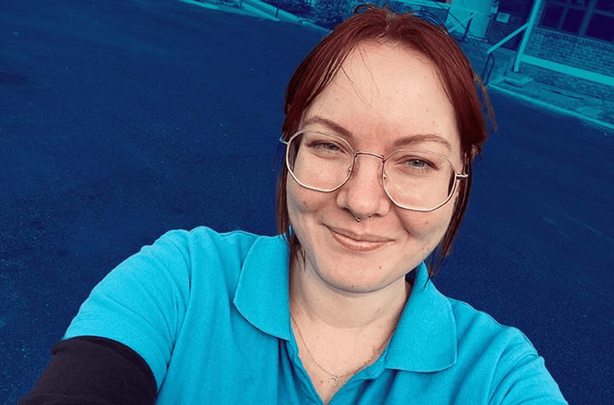 Occupational therapy student Tara Fritz