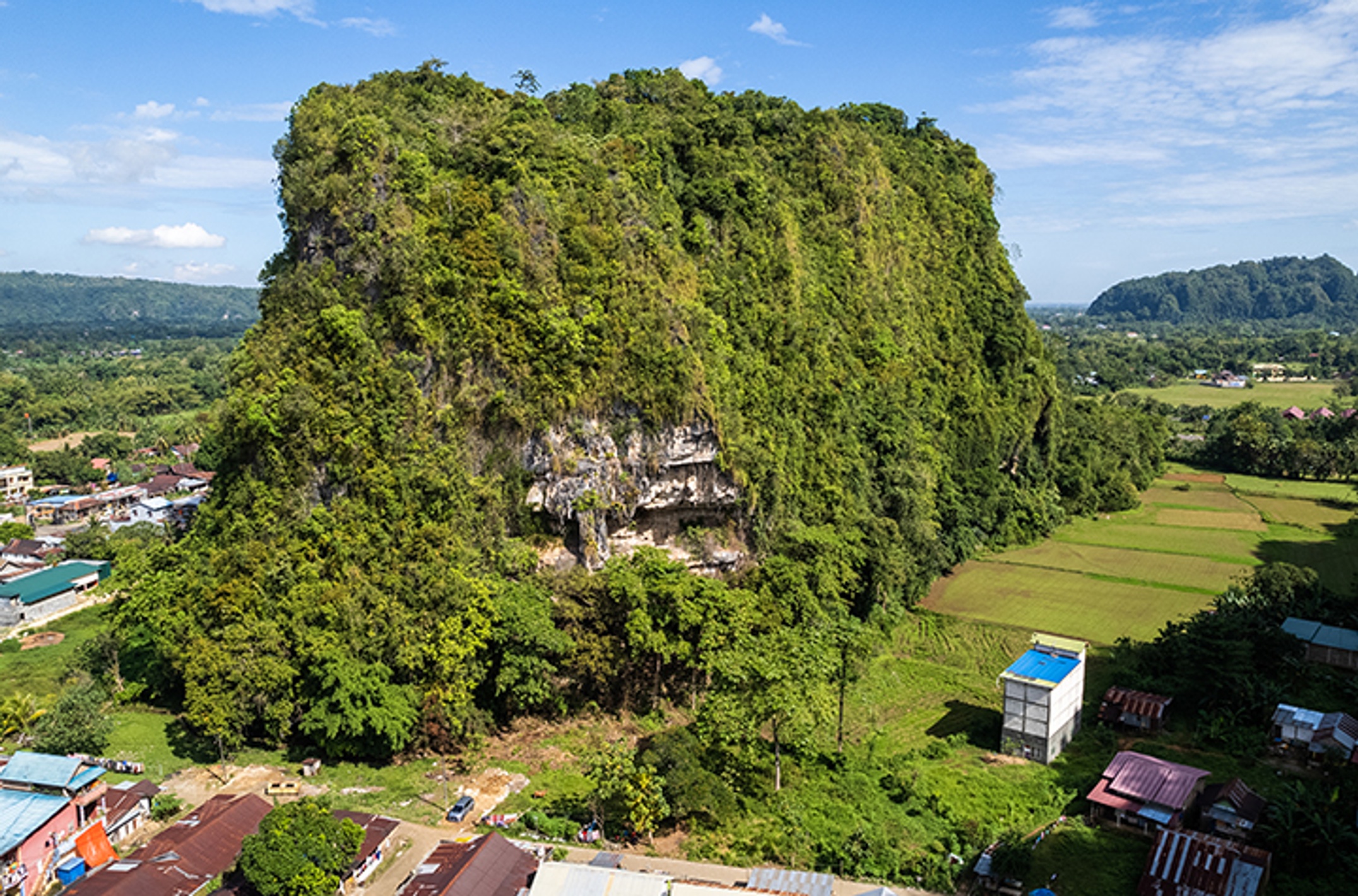 Aerial Photo Karampuang Hill. Credit_ Google Arts & Culture