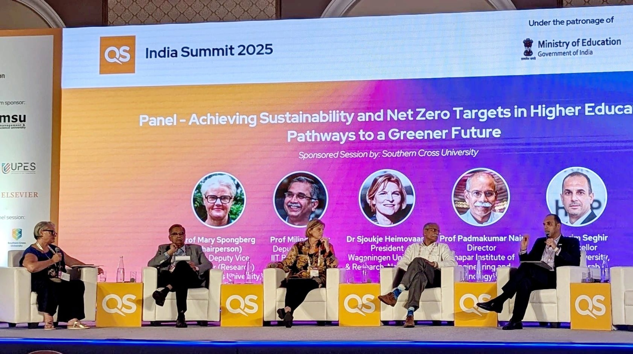 Southern Cross academics during the QS India Summit 2025