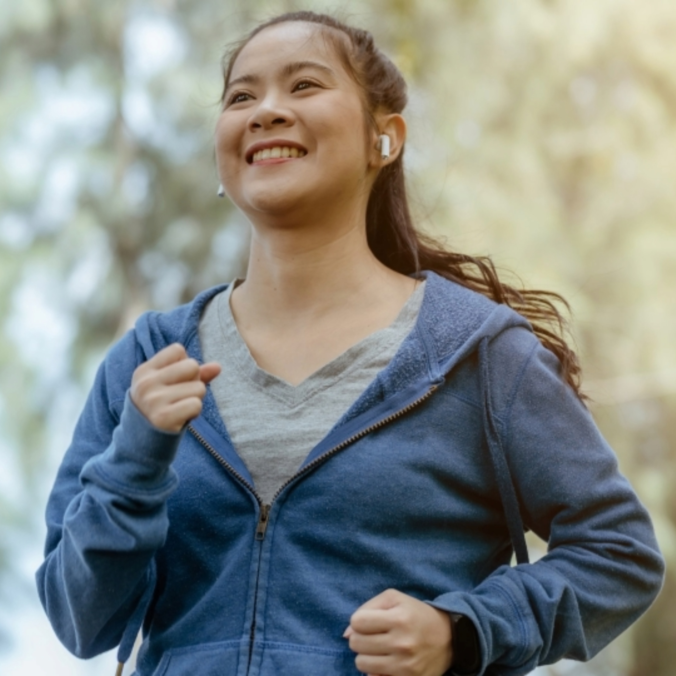 Woman running