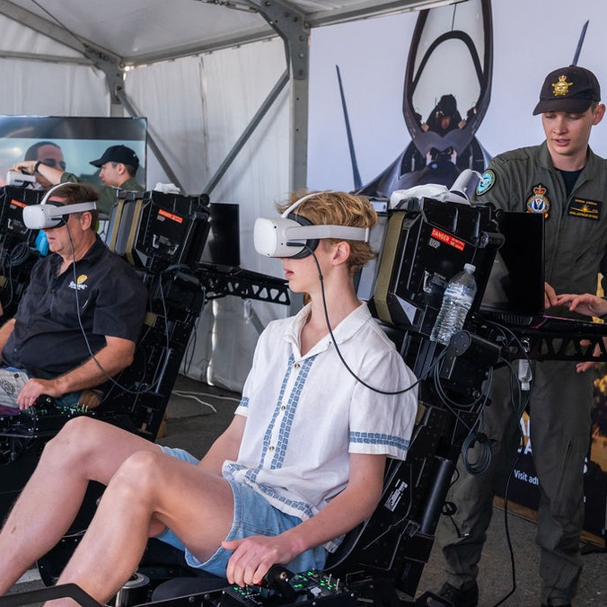 VR experience at the NXTGN STEM LAB