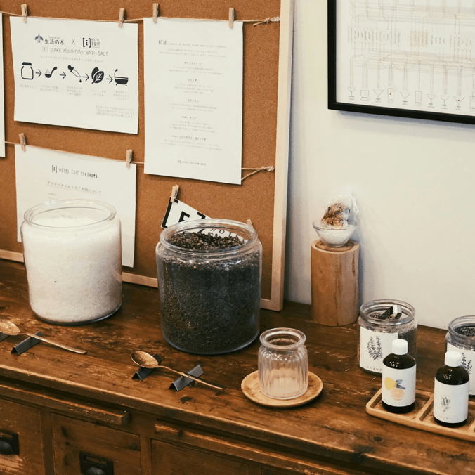 bath salt making
