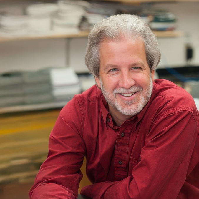 Man smiling at camera