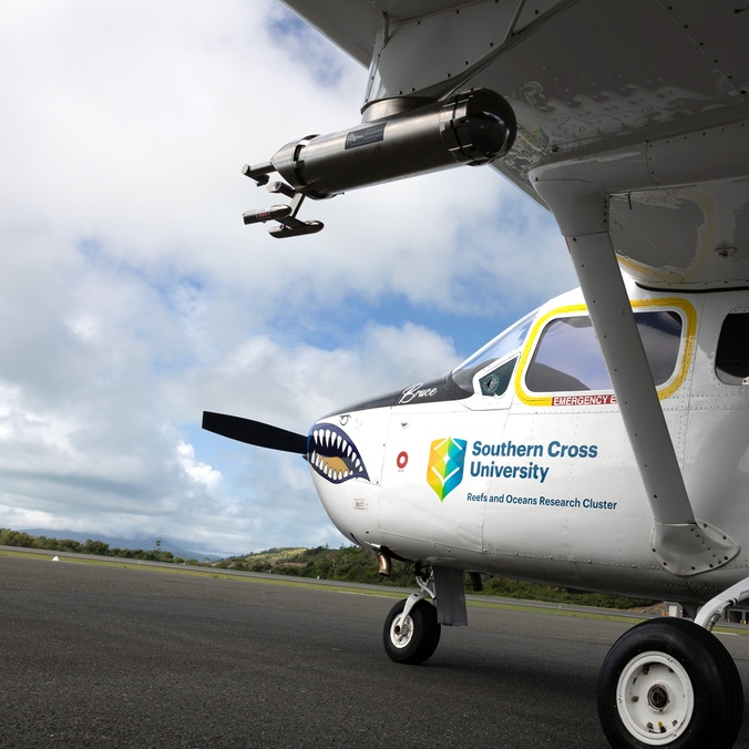 SCU Research Clusters Cessna at Hamilton Island by D Harrison