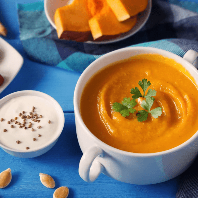 Soup in cup