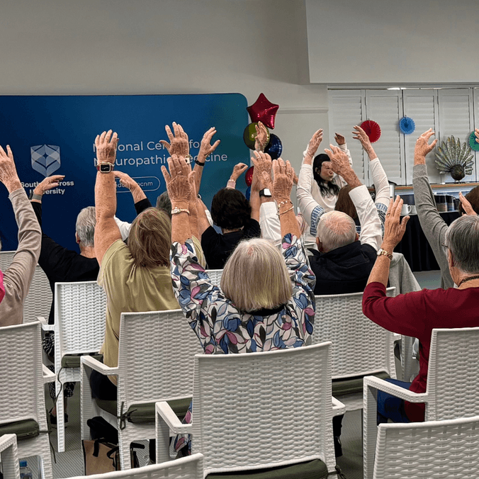 Chair yoga class at Crowley Care in Ballina