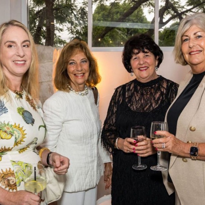 Chancellor Sandra McPhee and guests at International Women's day event