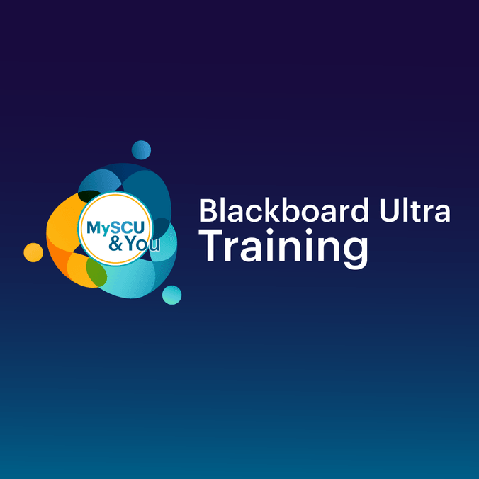 banner for MySCU and You Blackboard Ultra Training