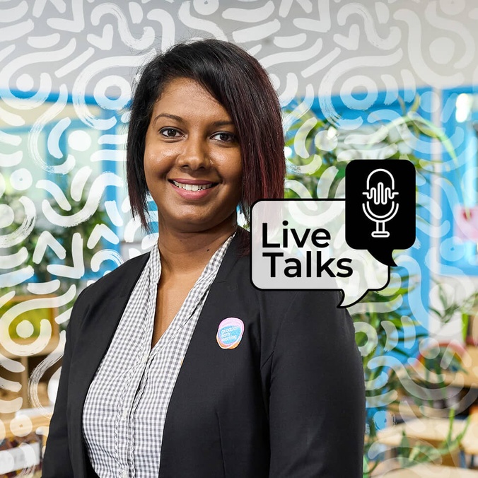 Early Childhood Education with the edited background for live talks