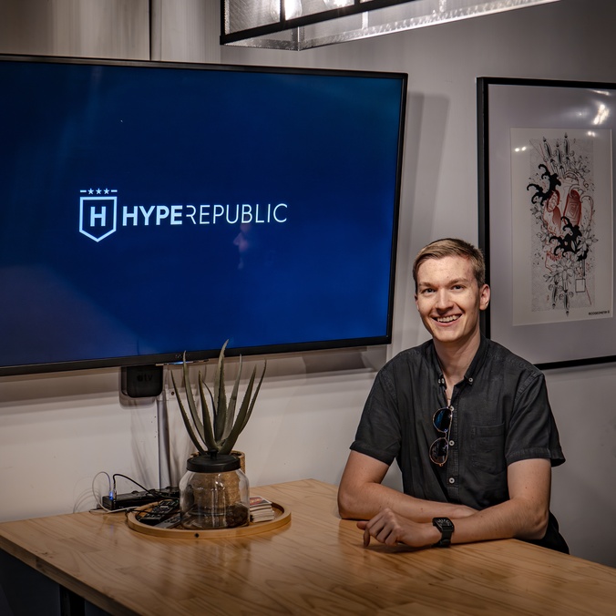 Cameron Van Hooft at Hype Republic