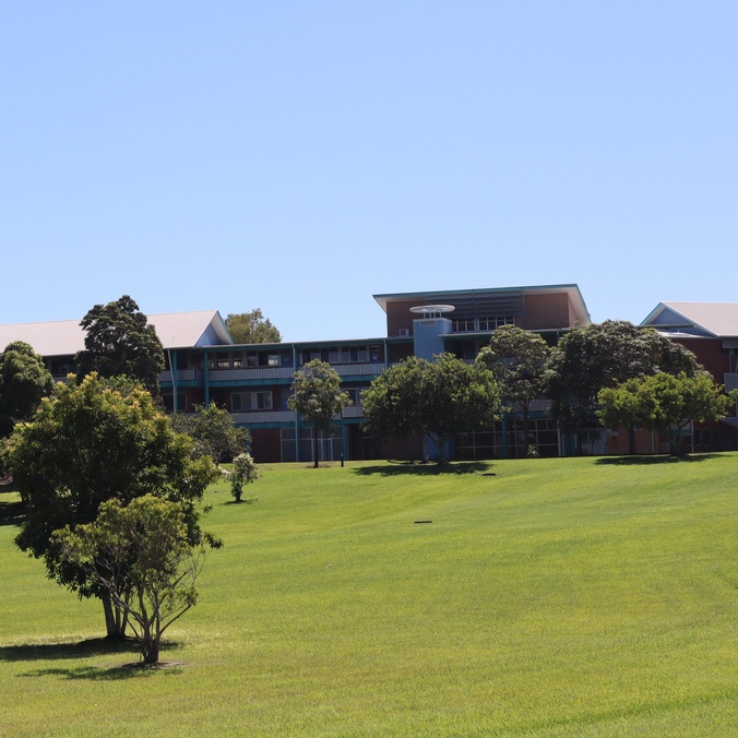 Scenic view of Coffs Harbour campus