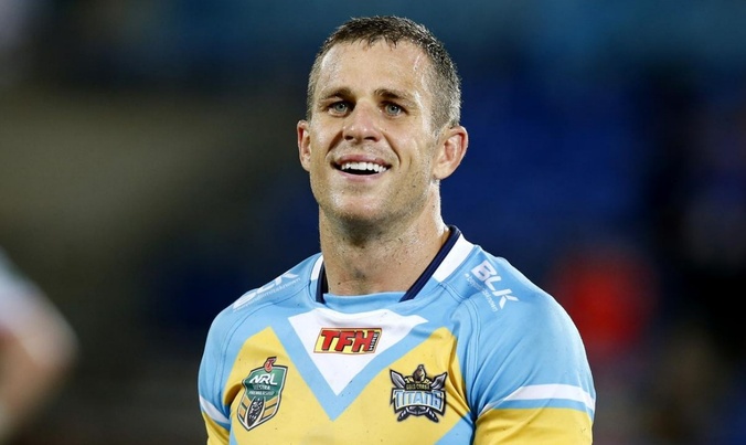 Will Zillman playing NRL for the Gold Coast Titans
